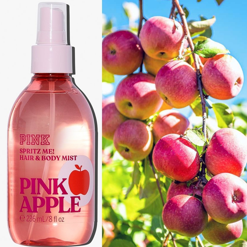 PINK Victoria's Secret Pink Apple Hair & Body Fragrance Mist 8oz NEW